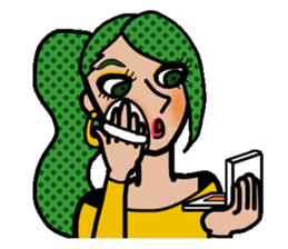 Fashionable Girl (World Edition) sticker #2581883