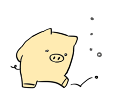 Temochi Butasan sticker #2581965