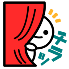 Exaggerated reaction man sticker #2582504