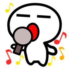 Exaggerated reaction man sticker #2582507