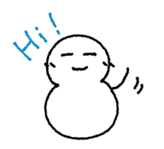 Little Snowma sticker #2582688