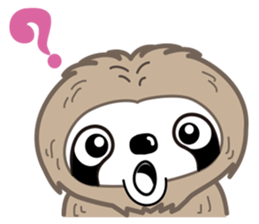 Hi, I'm a  sloth sticker #2582860