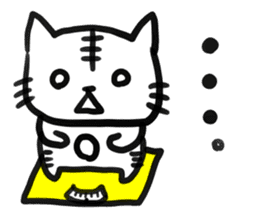 The fishing cat mittsu(the third) sticker #2582899