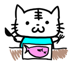 The fishing cat mittsu(the third) sticker #2582907