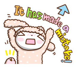 A lovely rabbit. sticker #2583210