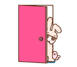 A lovely rabbit. sticker #2583228