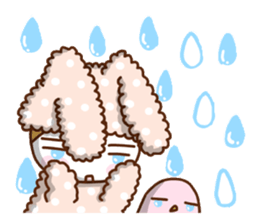 A lovely rabbit. sticker #2583231