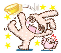 A lovely rabbit. sticker #2583232