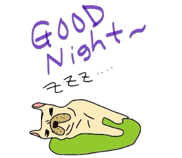 My name is jasmine of French Bulldog. sticker #2583330