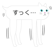 The Balloon Cat-san sticker #2583656