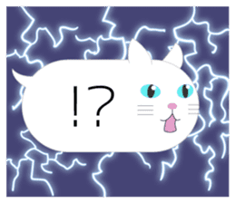 The Balloon Cat-san sticker #2583657