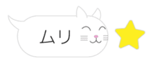 The Balloon Cat-san sticker #2583679