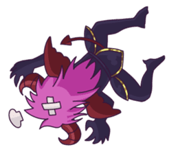 Negative Satan & Brave girl sticker #2583813