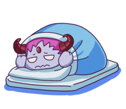 Negative Satan & Brave girl sticker #2583817