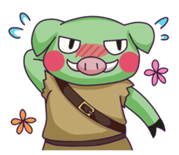 Negative Satan & Brave girl sticker #2583824