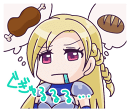 Negative Satan & Brave girl sticker #2583833