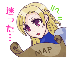 Negative Satan & Brave girl sticker #2583834