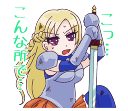 Negative Satan & Brave girl sticker #2583839