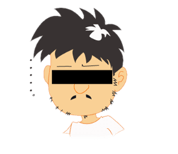 Black eyes uncle stickers sticker #2583927