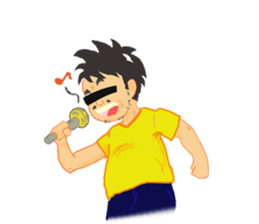 Black eyes uncle stickers sticker #2583940