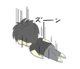 Black eyes uncle stickers sticker #2583942