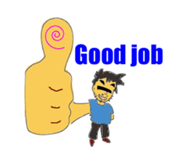 Black eyes uncle stickers sticker #2583951