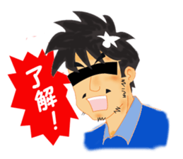 Black eyes uncle stickers sticker #2583958