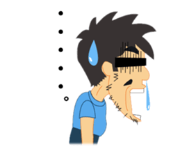 Black eyes uncle stickers sticker #2583959