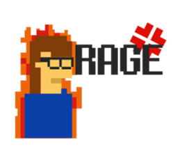 Pixel Friends sticker #2584249