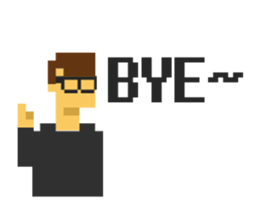 Pixel Friends sticker #2584254