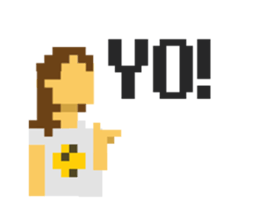 Pixel Friends sticker #2584255