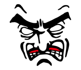 Wall Face Sticker sticker #2585219