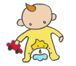 Feeling Baby sticker #2586146