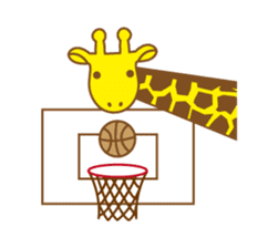 Sports & Lesson - animal "pon" sticker #2586299