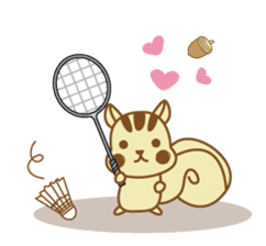 Sports & Lesson - animal "pon" sticker #2586304