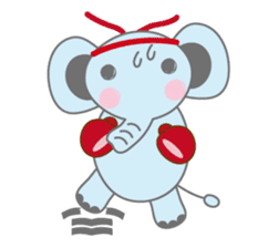 Sports & Lesson - animal "pon" sticker #2586305