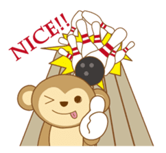 Sports & Lesson - animal "pon" sticker #2586310