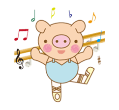 Sports & Lesson - animal "pon" sticker #2586312