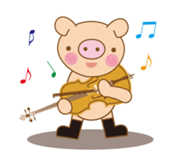 Sports & Lesson - animal "pon" sticker #2586319