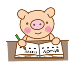 Sports & Lesson - animal "pon" sticker #2586325