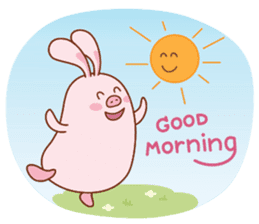 GiGi, The Pig-Rabbit sticker #2586447