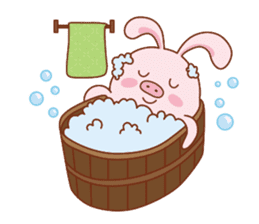 GiGi, The Pig-Rabbit sticker #2586448