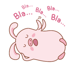 GiGi, The Pig-Rabbit sticker #2586453