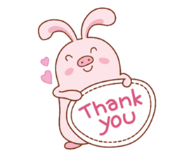 GiGi, The Pig-Rabbit sticker #2586458