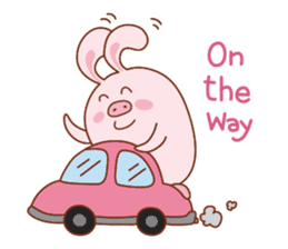 GiGi, The Pig-Rabbit sticker #2586465