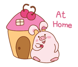 GiGi, The Pig-Rabbit sticker #2586466