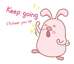 GiGi, The Pig-Rabbit sticker #2586467