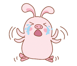 GiGi, The Pig-Rabbit sticker #2586475