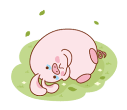 GiGi, The Pig-Rabbit sticker #2586477