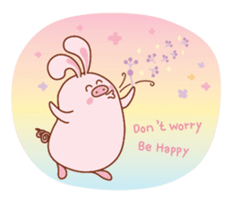 GiGi, The Pig-Rabbit sticker #2586484